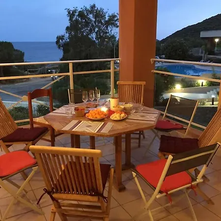 F2 Vue Dans Avec Piscine * Ajaccio